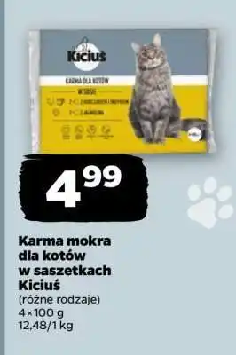 Netto Karma mokra dla kotów w saszetkach Kiciuś oferta