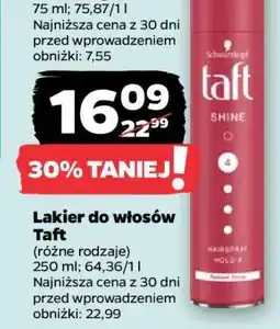 Netto Lakier do włosów TAFT oferta