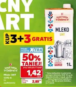 Kaufland Mleko UHT oferta