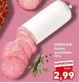 Kaufland SOKOŁÓW Salami Westfalskie 100 g oferta