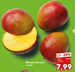 Kaufland Mango dojrzałe sztuka oferta
