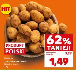 Kaufland Polskie ziemniaki wczesne jadalne, luzem 1 kg oferta