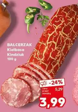 Kaufland BALCERZAK Kiełbasa kindziuk 100 g oferta
