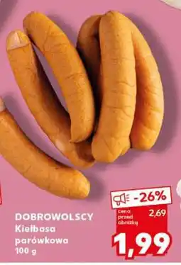 Kaufland DOBROWOLSCY Kiełbasa parówkowa 100 g oferta