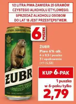 Kaufland Żubr oferta
