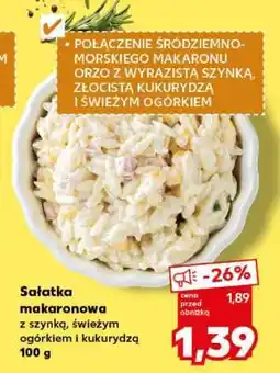 Kaufland Sałatka makaronowa oferta