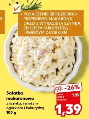 Kaufland Sałatka makaronowa oferta