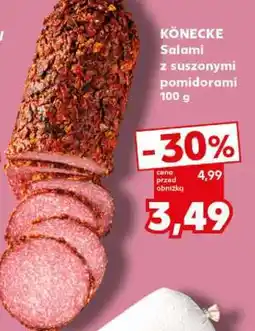 Kaufland KÖNECKE Salami z suszonymi pomidorami 100 g oferta