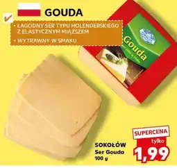 Kaufland Sokołów Ser Gouda 100 g oferta