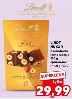 Kaufland LINDT NUXOR oferta