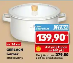 Kaufland GERLACH Garnek emaliowany oferta