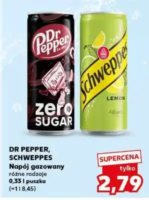 Kaufland DR PEPPER, SCHWEPPES oferta