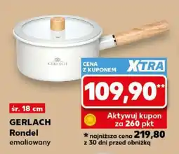 Kaufland GERLACH Rondel emaliowany oferta