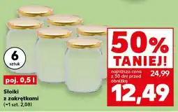 Kaufland Słoiki z zakrętkami oferta