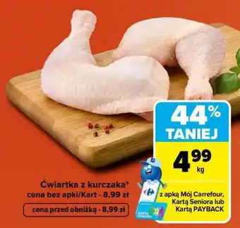 Carrefour Ćwiartka z kurczaka oferta