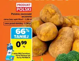 Carrefour Polskie ziemniaki wczesne oferta
