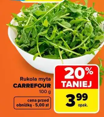 Carrefour Rukola myta oferta