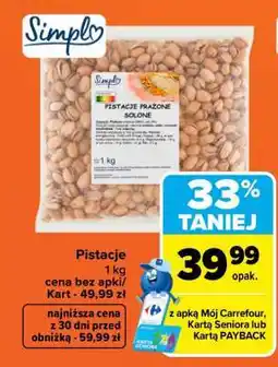 Carrefour Pistacje oferta