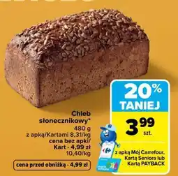 Carrefour Chleb słonecznikowy oferta