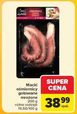 Carrefour Macki ośmiornicy gotowane mrożone oferta