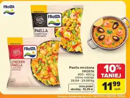 Carrefour Paella mrożona FROSTA oferta