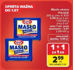 Carrefour Masło ekstra Polskie oferta