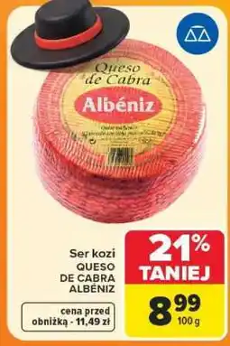 Carrefour Ser kozi QUESO DE CABRA ALBÉNIZ oferta