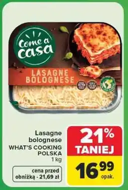 Carrefour Lasagne bolognese oferta