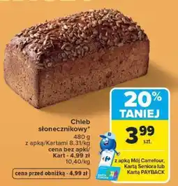 Carrefour Chleb słonecznikowy oferta