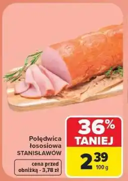 Carrefour Poledwica łososiowa STANISŁAWÓW oferta
