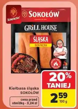 Carrefour Kiełbasa śląska oferta