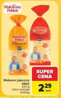 Carrefour Makaron jajeczny ABAK oferta