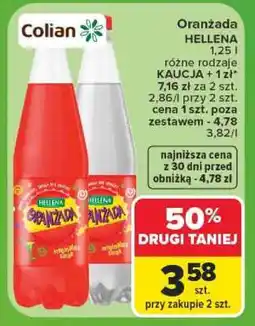 Carrefour Oranżada Hellena oferta
