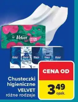 Carrefour Chusteczki higieniczne VELVET oferta