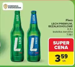 Carrefour Piwo LECH PREMIUM, BEZALKOHOLOWE oferta