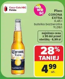 Carrefour Piwo Corona Extra oferta