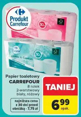 Carrefour Papier toaletowy Carrefour oferta