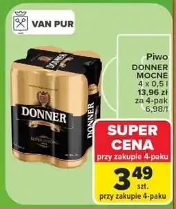 Carrefour Piwo DONNER MOCNE oferta