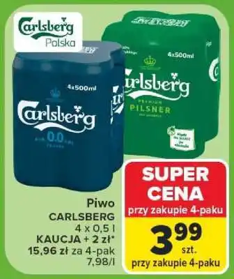 Carrefour Piwo Carlsberg oferta