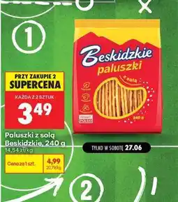 Biedronka Paluszki z solą Beskidzkie, 240 g oferta