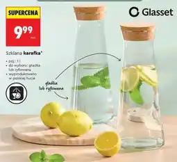 Biedronka Szklana karafka oferta