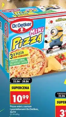 Biedronka Pizza mini z serem i pomidorami Dr.Oetker 3x73 oferta