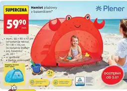 Biedronka Namiot plażowy z basenikiem oferta