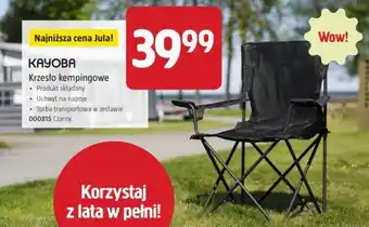 KAYOBA Krzesło kempingowe