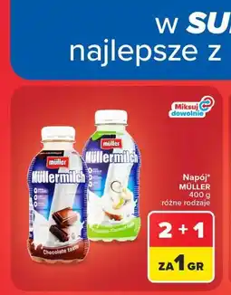Carrefour Napój Müller Müllermilch oferta