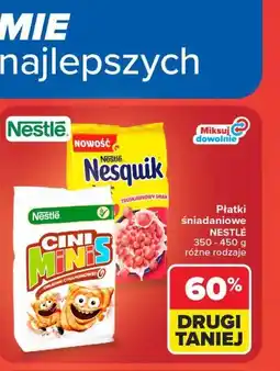 Carrefour Płatki śniadaniowe Nestlé oferta
