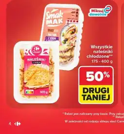 Carrefour Wszystkie naleśniki chłodzone Smak Mak oferta