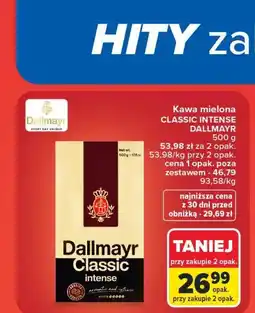 Carrefour Kawa mielona CLASSIC INTENSE DALLMAYR oferta