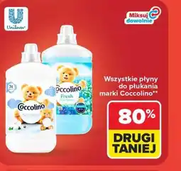 Carrefour Płyny do płukania Coccolino oferta