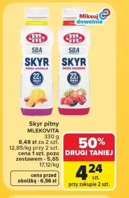 Carrefour Mlekovita Skyr pitny oferta